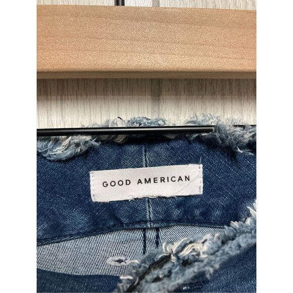 NWT Good American Jean Womens 00 Good Legs Skinny Dark Wash Stretch Denim - Picture 2 of 7